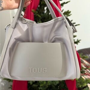 Tous Light Gray Shoulder Bag